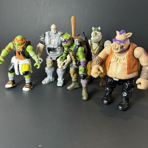 TMNT: Out of the Shadows Lot BEBOP & ROCKSTEADY Krang Droid 5.5" Figures 2015 海外 即決