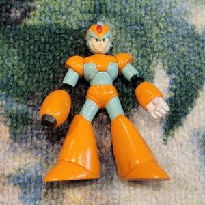 Mega Man Rockman X2 SILK SHOT Figure Toy Bandai 1994 4" Capcom 海外 即決