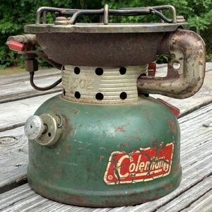 Coleman Model 502 Sportster Single Burner Camp Stove~Lantern Co.~1972 Vintage 海外 即決