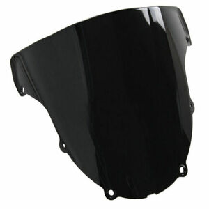 Front Windshield For Kawasaki 2003 2004 Ninja ZX6R 636 03 04 Black Windscreen 海外 即決