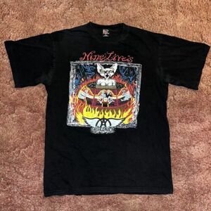 RARE Vintage 1997 Aerosmith Nine Lives Tour 海外 即決