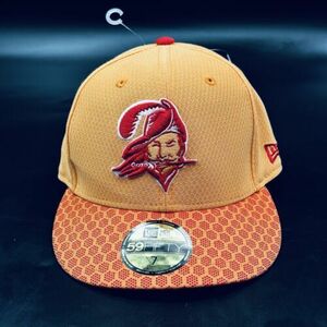 Tampa Bay Buccaneers New Era 2017 Sideline Historic 59FIFTY Fitted Hat - Sz 7 海外 即決