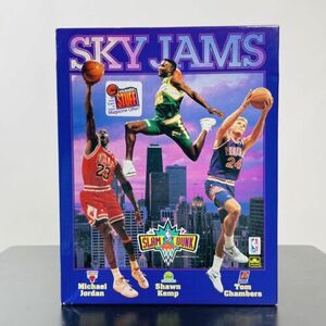 Vtg 90s Golden Slam Dunk Sky Jams Michael Jordan NEW Sealed NOS 200 Piece Puzzle 海外 即決
