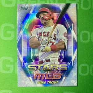 Mike Trout Stars of MLB 2023 Topps Series 1 Baseball SMLB #2 Angels Trout 海外 即決