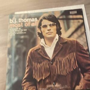 B.J. Thomas "Most of All" バイナル LP SPS-586 海外 即決