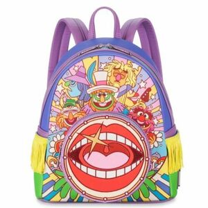 Disney Park 100 Years Decades Muppets Electric Mayhem Loungefly Backpack Bag 海外 即決