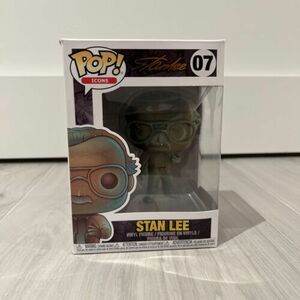 Pop Icons! Funko Pop Stan Lee! Vinyl Figure #7! 海外 即決