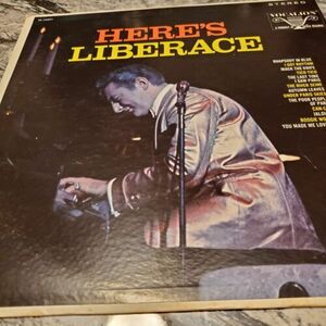 Heres Liberace LP Free Ship U.s. 海外 即決