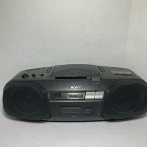 SONY MODEL CFD-6 PORTABLE STEREO CD/CASSETTE/RADIO PLAYER W/Antenna Read 海外 即決