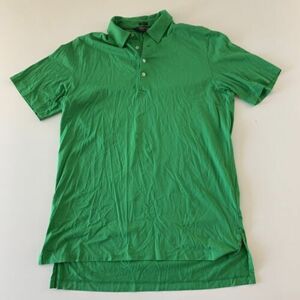 Polo Golf Vintage Lisle Short Sleeve Polo Shirt Green Men's Size Large 海外 即決