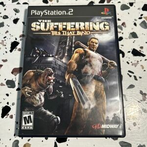 The Suffering Ties That Bind (Sony PlayStation 2, 2005) PS2 Video Game Complete 海外 即決