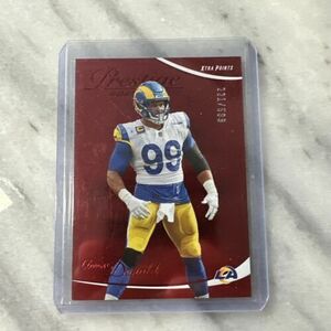 Aaron Donald 2023 Panini Prestige Xtra Points Red /599 #169 Los Angeles Rams 海外 即決