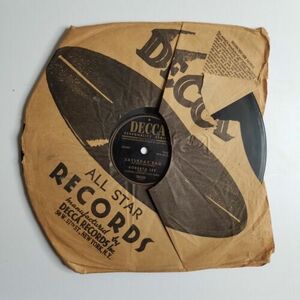 Roberta Lee Busybody Saturday Rag 78 RPM Decca 28236 ジャズ Lawson Haggart Tub6 海外 即決