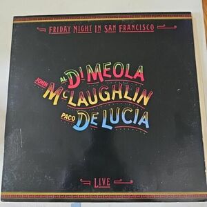 Friday Night In San Francisco 1981 John McLaughlin Al Di Meola Paco De Lucia VG+ 海外 即決