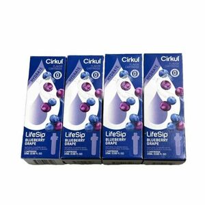 Cirkul LifeSip Blueberry Grape Hydrate Water Flavor Cartridges 4 Pack EXP 2025 海外 即決