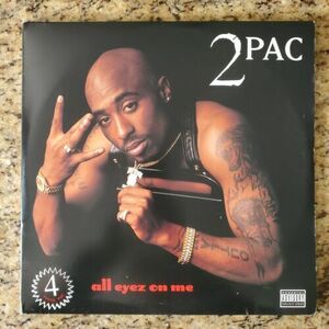 2Pac All Eyez On Me, Death Row/Interscope Records, 314-524 204-1, 4×Vinyl, LP 海外 即決