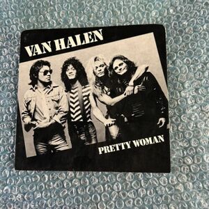 company picture sleeve only 45 Van Halen Pretty Woman/Happy / Trails 海外 即決