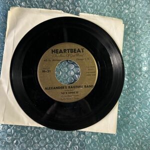 Seymour I can’t give you anything but Love //Alexander’s ragtime band heartbeat 45 海外 即決