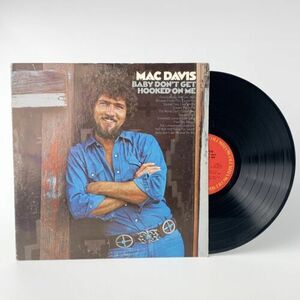 Mac Davis Baby Don't Get Hooked on Me バイナル LP Record Album AL 31770 海外 即決