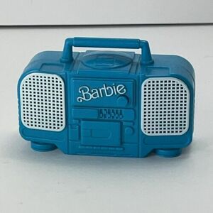 Vintage 90s Barbie Ken Doll Blue Boom Box Mattel Rappin Rockin Tested Works 海外 即決