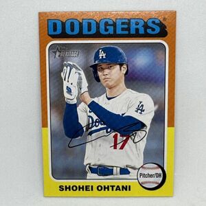 2024 Topps Heritage 大谷翔平 #371 Los Angeles Dodgers 海外 即決