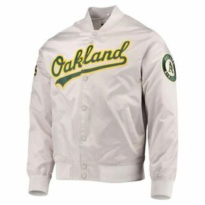 Rare Oakland Athletics Satin MITCHELL & NESS Jacket 3XL Coat Mint Vintage Mlb 海外 即決