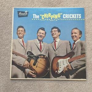 The Chirping Crickets W/ Buddy Holly. 1957 Original W/Textured Cover. BL 54038 海外 即決