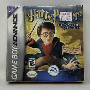 Harry Potter and the Chamber of Secrets GBA Game Boy Advance Sealed (F1B) 海外 即決