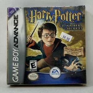 Harry Potter and the Chamber of Secrets GBA Game Boy Advance Sealed (F1D) 海外 即決