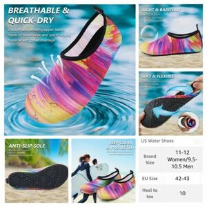 Water Sand Quick-Dry Swim Beach Barefoot Yoga Exercise Socks/Shoes Unisex 海外 即決