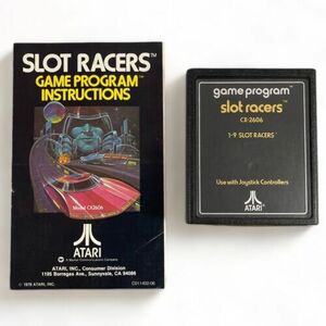 VTG 1978 Slot Racers Atari 2600 Video Game WORKS 海外 即決