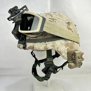 Medium Gen 1 USMC LWH Lightweight Helmet Norotos Mount ESS IR USGI US Marines 海外 即決