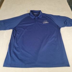 Sport-Tek Polo Shirt USS Indianapolis Men's Sz 2XL Blue 海外 即決