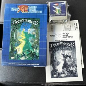 Necromancer Atari 400/800/XL/XE, 1987 Vintage Game 海外 即決