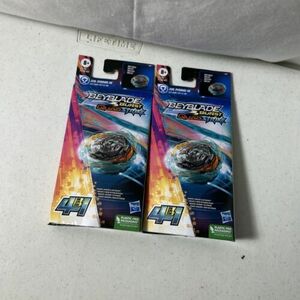 Beyblade Burst Zeal Nyddhog N8 QUAD STRIKE TOP 4 in 1 Toy Hasbro Lot Of 2 New 海外 即決