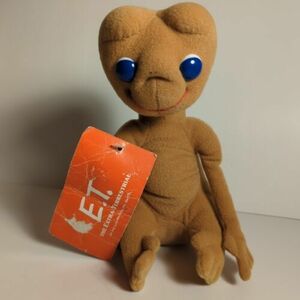 Vintage E.T. Showtime 1982 Extra Terrestrial Plush w/ Tag 8" Style 4503 Alien ET 海外 即決