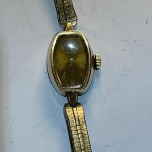 Vintage Fancy Dial Ladies Hamilton 968 10K RGP 17 Jewel Watch Running 海外 即決