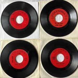 JIMMY DEAN - Classic Country Singles Lot VG+ Big Bad John VG+ 海外 即決