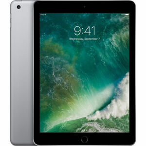 APPLE iPad 5th Gen 9.7" (Wi-Fi + 4G, 32 GB, Unlocked, Gray) NEW 海外 即決