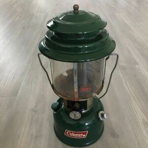 1981 Coleman 220K Green Vintage 2 Mantle Camping Lantern 11/81 Wichita Kansas 海外 即決