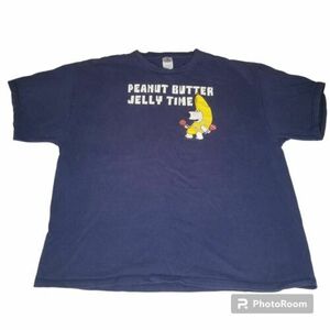 Vintage Family Guy Peanut Butter Jelly Time Brian T Shirt 2XL Y2K Large 2006 Fox 海外 即決