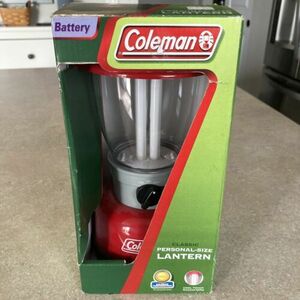 Coleman Classic Personal Size LED Lantern, Red 2004 NEW 海外 即決