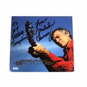 Autographed Michael Clancey Texas & Heaven CD 2010 Humbug Records 海外 即決