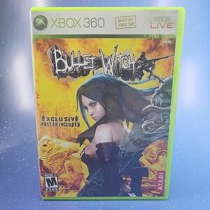Bullet Witch (Microsoft Xbox 360, 2007) Video Game Resurfaced Disc - No Manual 海外 即決