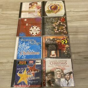 LOT OF 8 SUPERSTAR CHRISTMAS CD LOT Celine Dion Boyz II Men Mariah Carey NEW 海外 即決