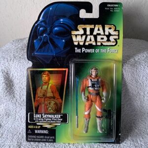 Kenner Star Wars Luke Skywalker In X-Wing Fighter Pilot Gear Action Figure 1997 海外 即決