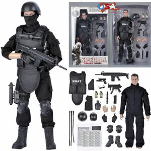 1:6 Scale SWAT Soldier Action Figures Military Model Toy Kids Christmas Gifts 海外 即決