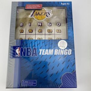 Los Angeles Lakers Game Team Bingo 2006 NBA Rico Industries NEW IN BOX 海外 即決