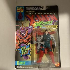 X-MEN Figure ERROR Kane in Krule Package Marvel Comics TOY BIZ Uncanny X-Force 海外 即決