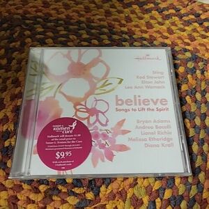 Hallmark "Believe: Song To Lift The Spirit" CD Sting, Rod Stewart, Elton John 海外 即決